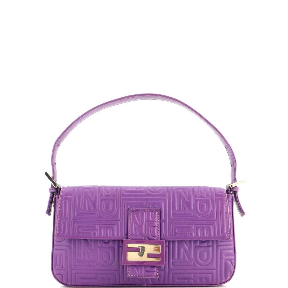 Fendi Baguette Bag Logo Embossed #332414F13B